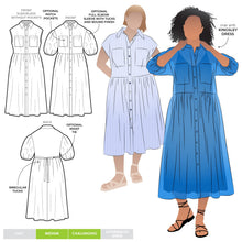 Sewing Pattern Emerald Woven Dress UK Size 10 - 30