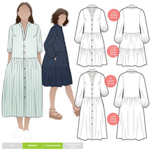 Sewing Pattern Emerson Woven Dress UK Size 10 - 30