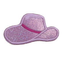 Motif Patch Glitter Cowboy Hat