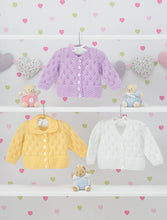 Knitting Pattern Leaflet James C Brett JB445 DK Cardigans