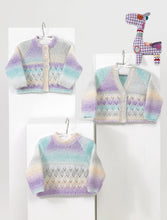 Knitting Pattern Leaflet James C Brett JB566 DK Cardigans / Sweater