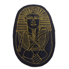 Motif Patch Egyptian King Tut