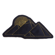 Motif Patch Egyptian Dawn / Dusk Sun Pyramids
