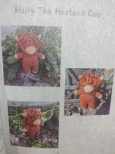 Knitting & Crochet Pattern Book Harry The Heeland Coo