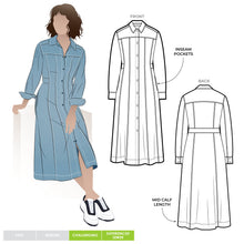 Sewing Pattern Tatum Woven Dress UK Size 10 - 30