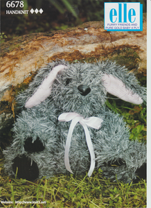 Knitting Pattern Leaflet Elle 6678 Bunny Rabbit