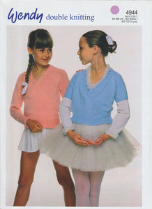 Knitting Pattern Leaflet Wendy 4944 DK Ballet Tops