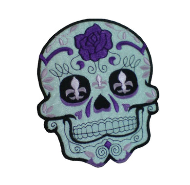 Motif Patch Day of the Dead Sugar Skull Style C