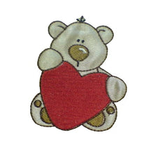 Motif Patch HB03 Cute Love Heart Bear