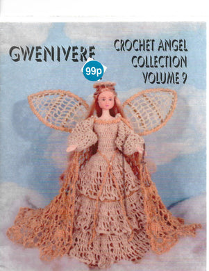 Crochet Pattern Leaflet Fashion Doll Outfits Angel Collection Volume 9 Gwenivere