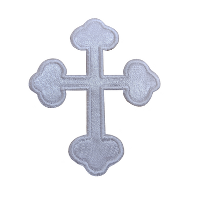 Motif Patch Religious Communion Fancy Cross
