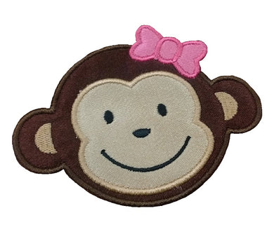 Motif Patch Cute Monkey