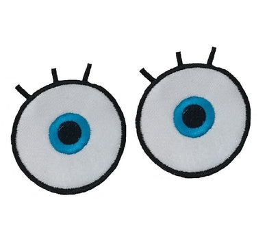 Motif Patch E03 Cartoon Eyelash Eyes