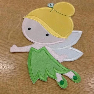 Motif Patch Cute Floating Fairy
