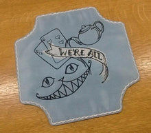 Motif Patch "We're All Mad Here" Trio Tile Set