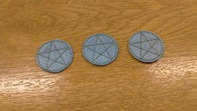 Motif Patch Mini 1" Pentacle Pentogram Pentagram