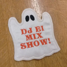 Motif Patch Personalised Name / Text Halloween Ghost