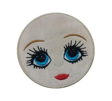 Motif Patch Toy Making Doll Round Face Clara