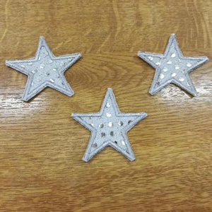 Motif Patch Sequin Star *Choice of differnet sizes & colours*