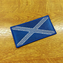 Motif Patch Fancy Saltire Scottish Flag