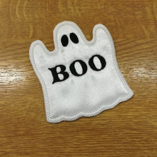 Motif Patch Personalised Name / Text Halloween Ghost