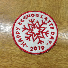 Motif Patch Personalised Name Christmas Snowflake