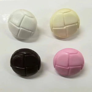 Buttons Plastic Football 15mm