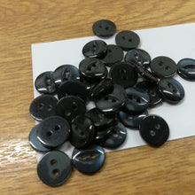 Buttons Plastic Round Fish Eye 11mm