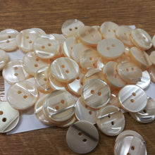 Buttons Plastic Round Striped Mix 15mm (1.5cm)