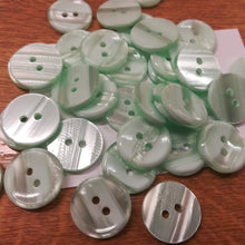 Buttons Plastic Round Striped Mix 18mm (1.8cm)