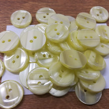 Buttons Plastic Round Striped Mix 18mm (1.8cm)