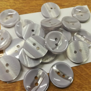 Buttons Plastic Round Striped Mix 18mm (1.8cm)