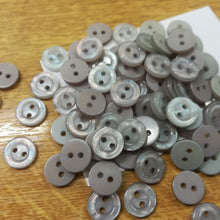 Buttons Plastic Round Glossy 2 hole 11mm (1.1cm)