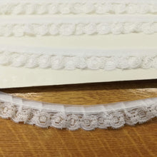 Lace Frilled Embroidered Nylon 15mm wide (1.5cm)