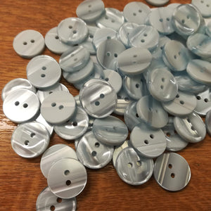 Buttons Plastic Round Striped Mix 15mm (1.5cm)