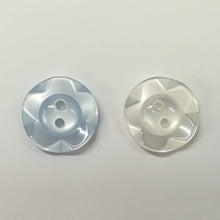 Buttons Plastic Round Fluted Edge16 mm (1.6cm)