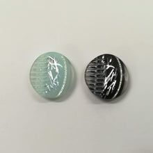 Buttons Plastic Round Shank 22mm (2.2cm) Silver Sparkle Abstract