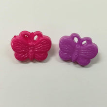 Buttons Plastic Butterfly 18mm