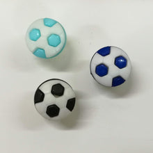 Buttons Plastic Sport Football 13mm