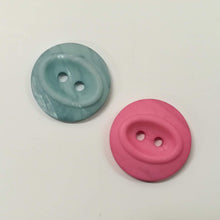 Buttons Plastic Round 20mm (2cm) Oval trim