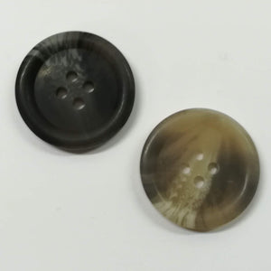 Buttons Plastic Round 4 hole 22mm (2.2cm) Tailoring Suiting Menswear