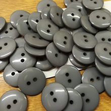 Buttons Plastic Round 2 hole 18mm (1.8cm) Reversible Disc
