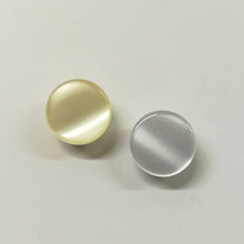 Buttons Plastic Round Shank 12mm (1.2cm) Stripe Shine