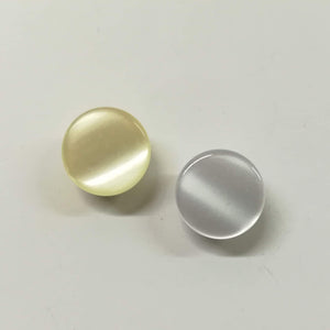 Buttons Plastic Round Shank 12mm (1.2cm) Stripe Shine