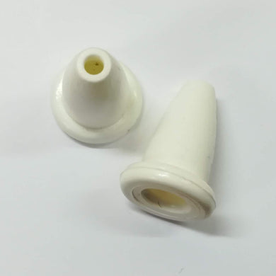 Haberdashery Plastic Acorn White