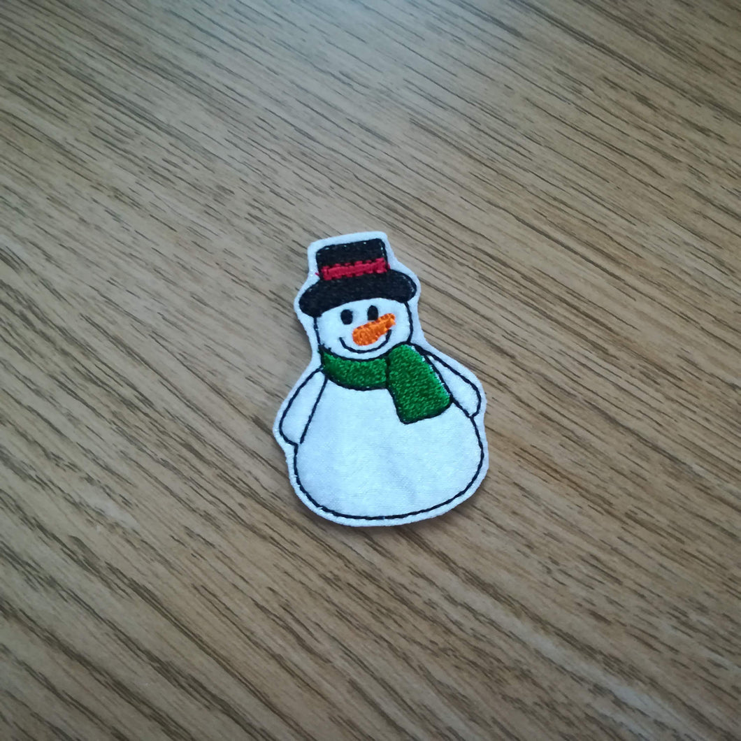 Motif Patch Christmas Mini Snowman