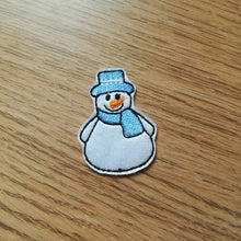 Motif Patch Christmas Mini Snowman