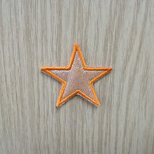 Motif Patch Shiny Hologram Fabric Stars Star *Choice of different colour & sizes*