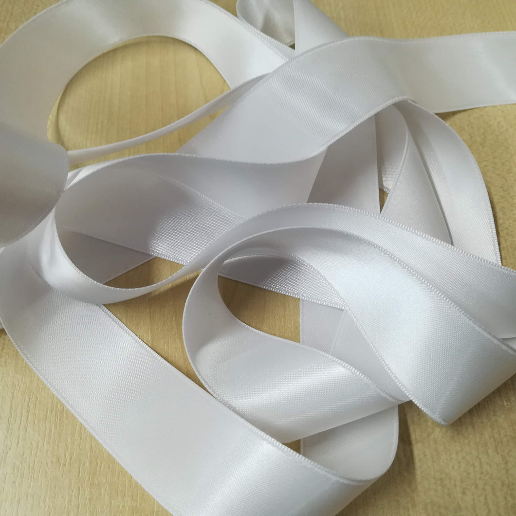 Ribbon Double Satin 25mm wide (2.5cm)