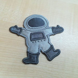 Motif Patch Outer Space Astronaut Spaceman
